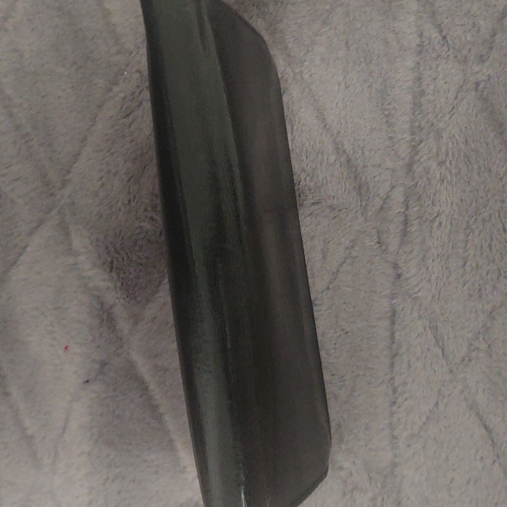 Coach Vintage Black Leather Checkbook Wallet - Picture 3 of 12